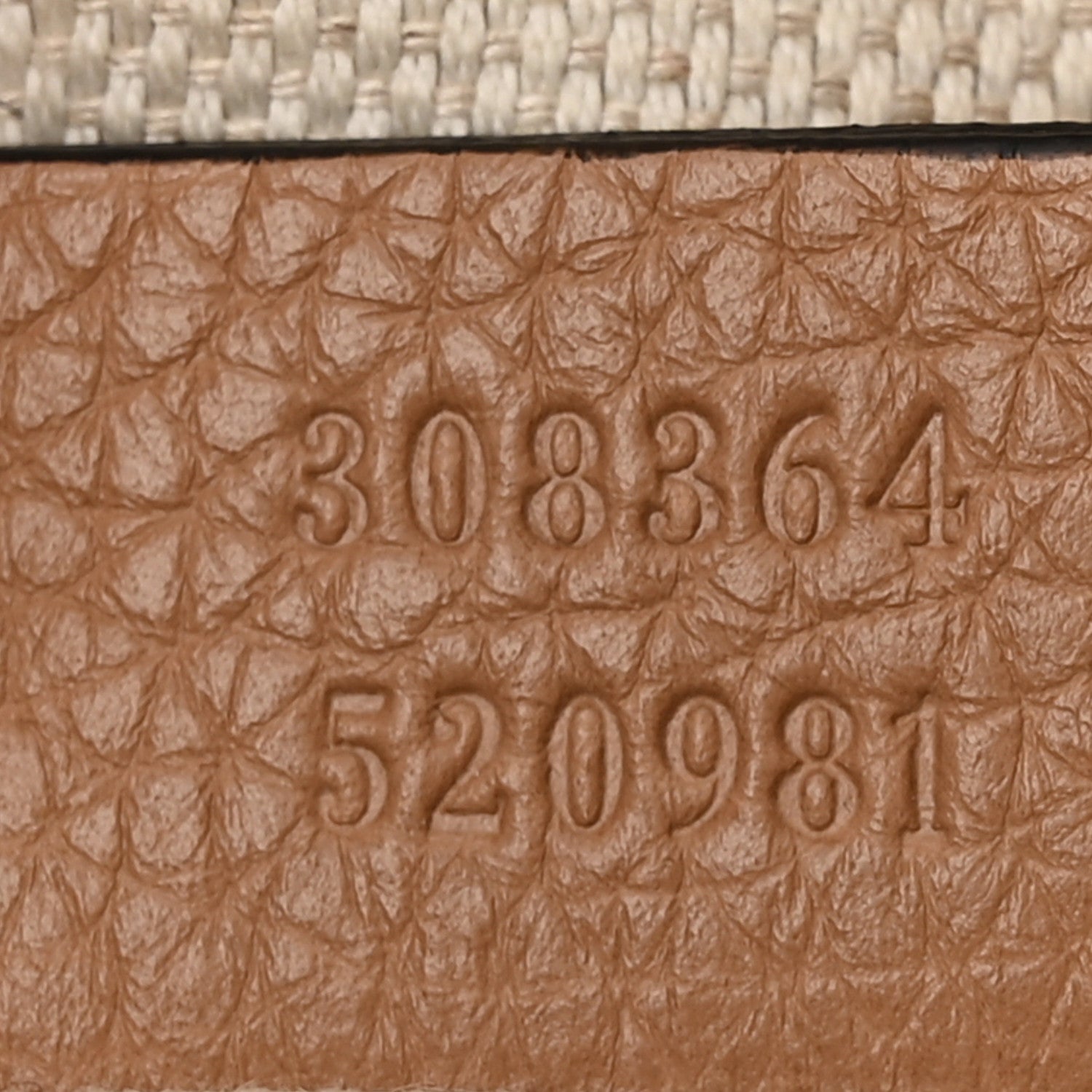 Gucci Pebbled Calfskin Small Soho Disco Bag Camelia 7 of 10