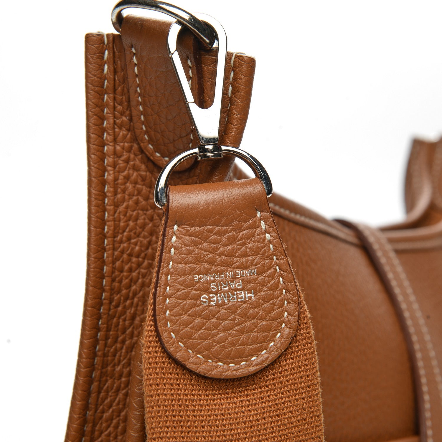 Hermes Taurillon Clemence Evelyne III GM Gold 7 of 9