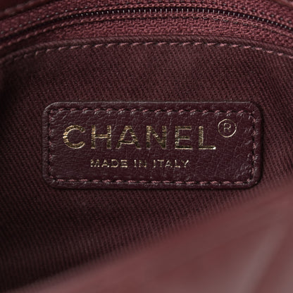 Chanel Lambskin Quilted Meat Packaged Mini Rectangular Flap Burgundy 6 of 9