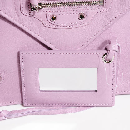 Balenciaga Veau Papier Mini Triple Crossbody Rose Orchidee 10 of 10