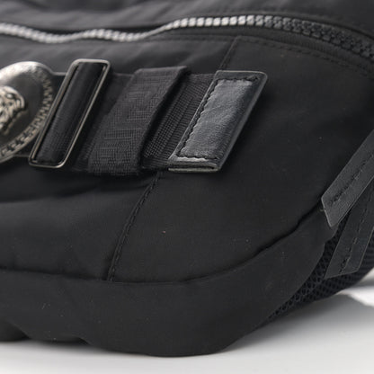 Versace Nylon Palazzo Medusa Belt Bag Black 10 of 13