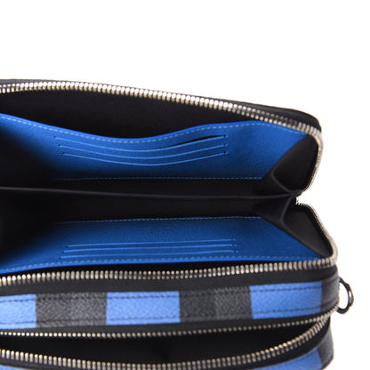 Louis Vuitton Damier Graphite Pixel Camera Bag Blue 5 of 11