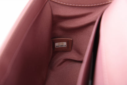 Chanel Metallic Calfskin Medium Boy Flap Pink 6 of 10