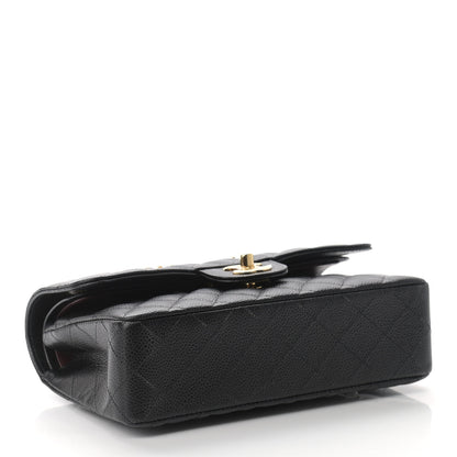 Chanel Caviar Quilted Small Double Flap Black 4 of 9