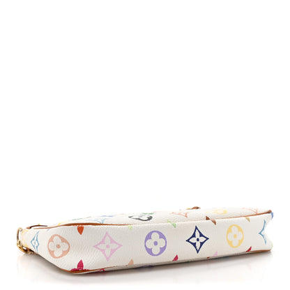 Louis Vuitton Monogram Multicolor Pochette Accessories White 4 of 14