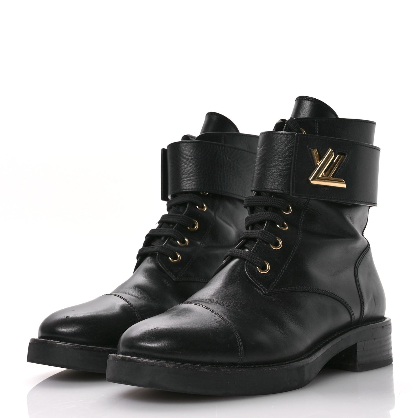 Calfskin Wonderland Ranger Boots 38.5 Black