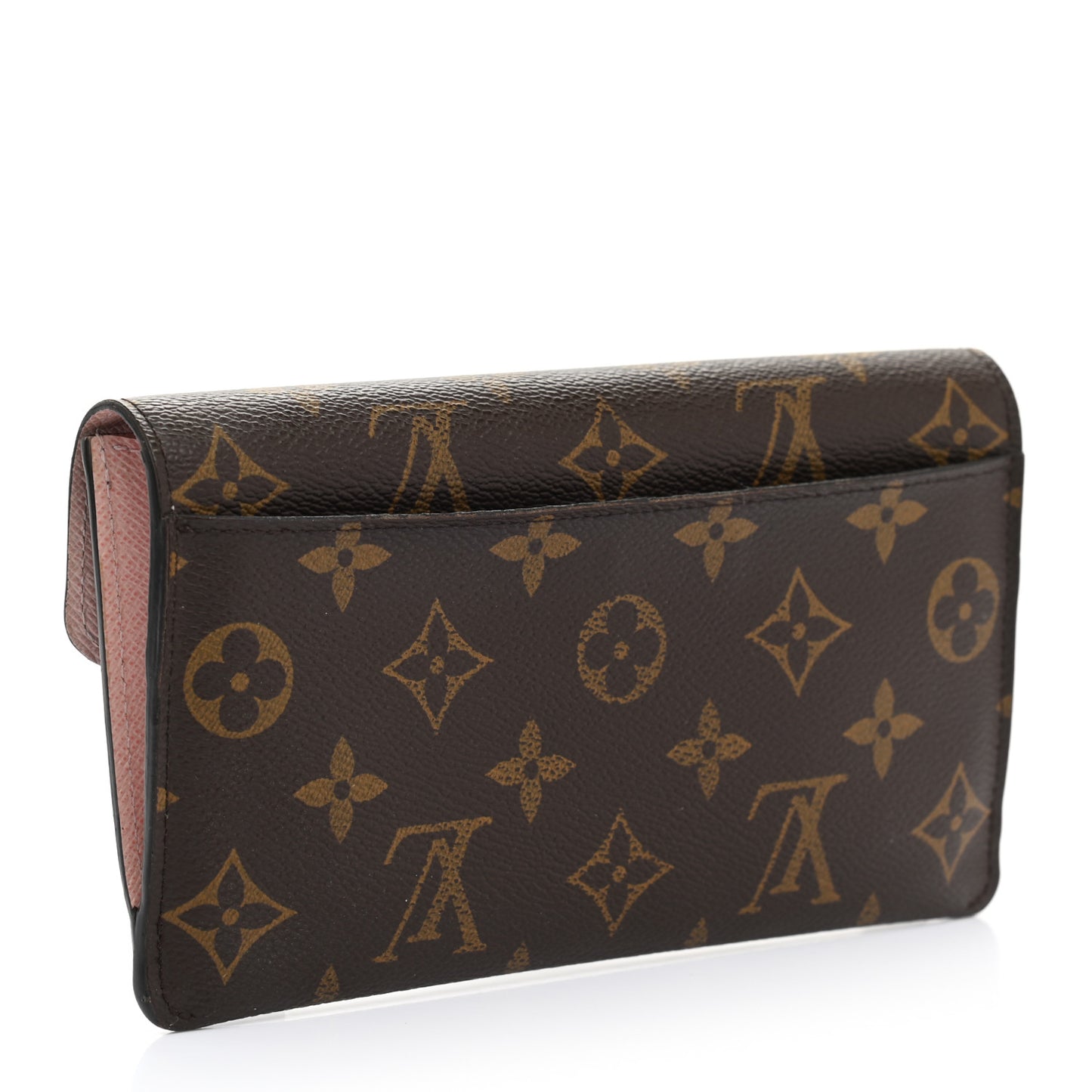 Monogram Jeanne Wallet Rose Ballerine