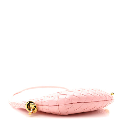 Bottega Veneta Nappa Intrecciato Baby Solstice Shoulder Bag Rose Powder 4 of 9