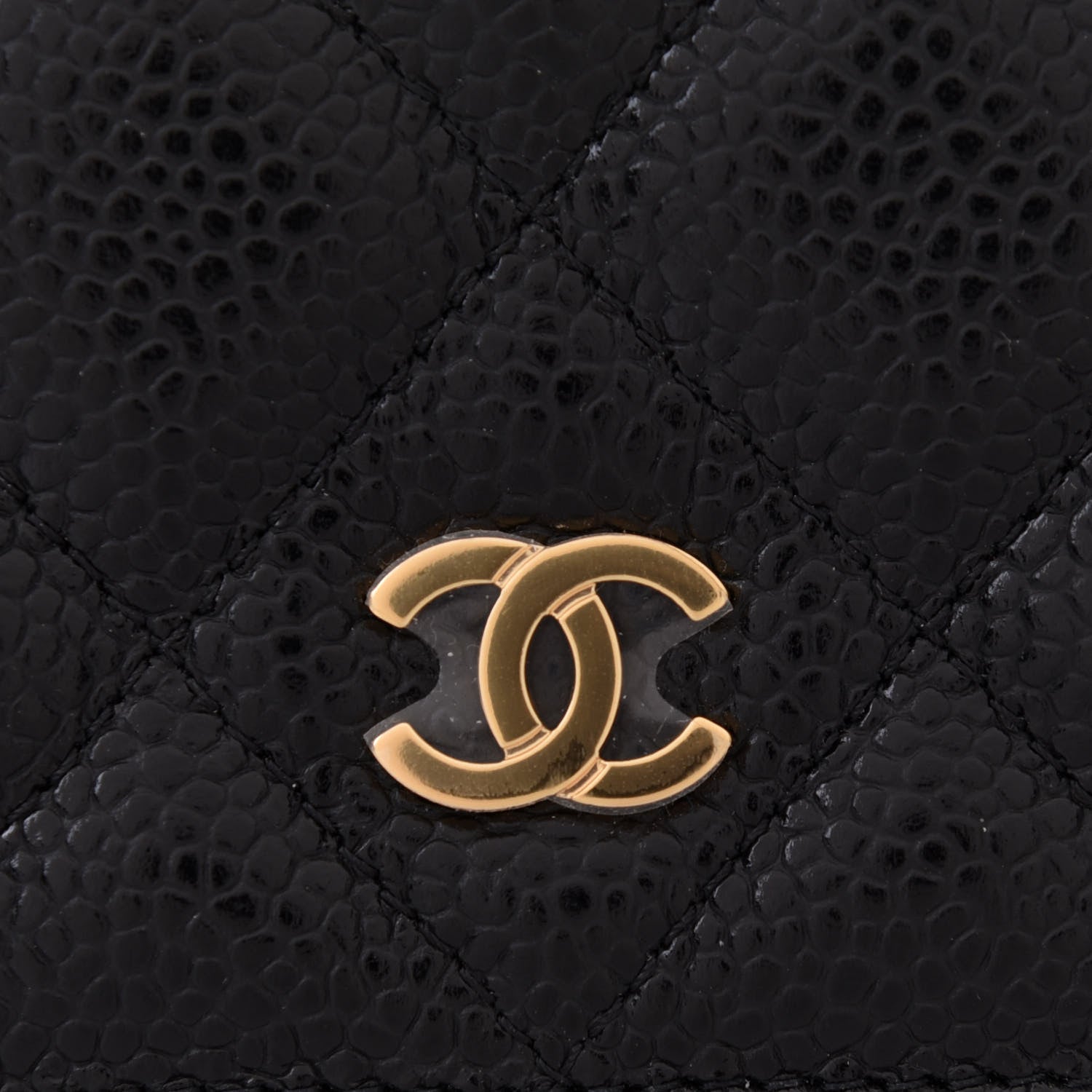 Chanel Caviar Quilted Wallet On Chain WOC Black 8 of 11