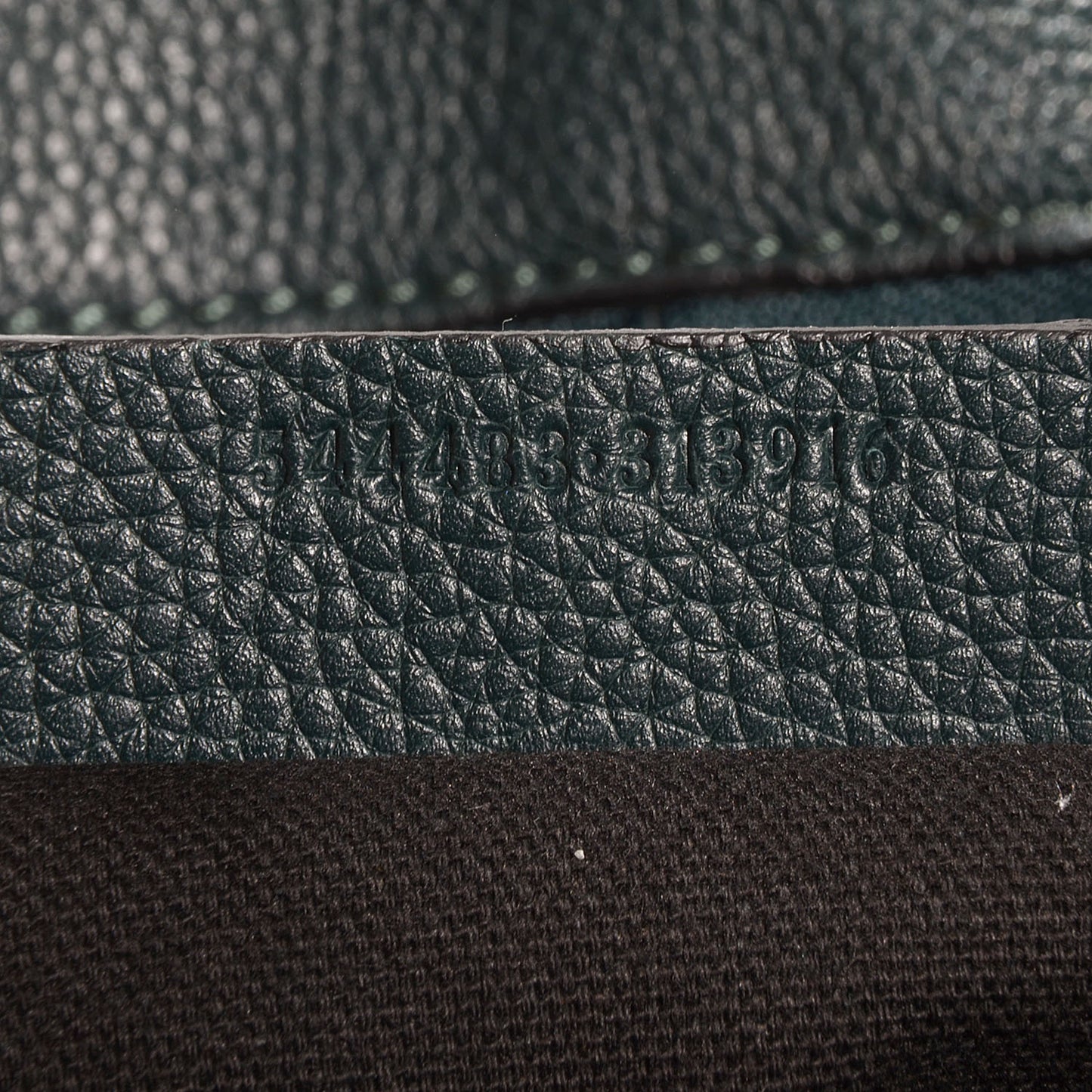 Pebbled Leather Skull Padlock Tote Tourmaline