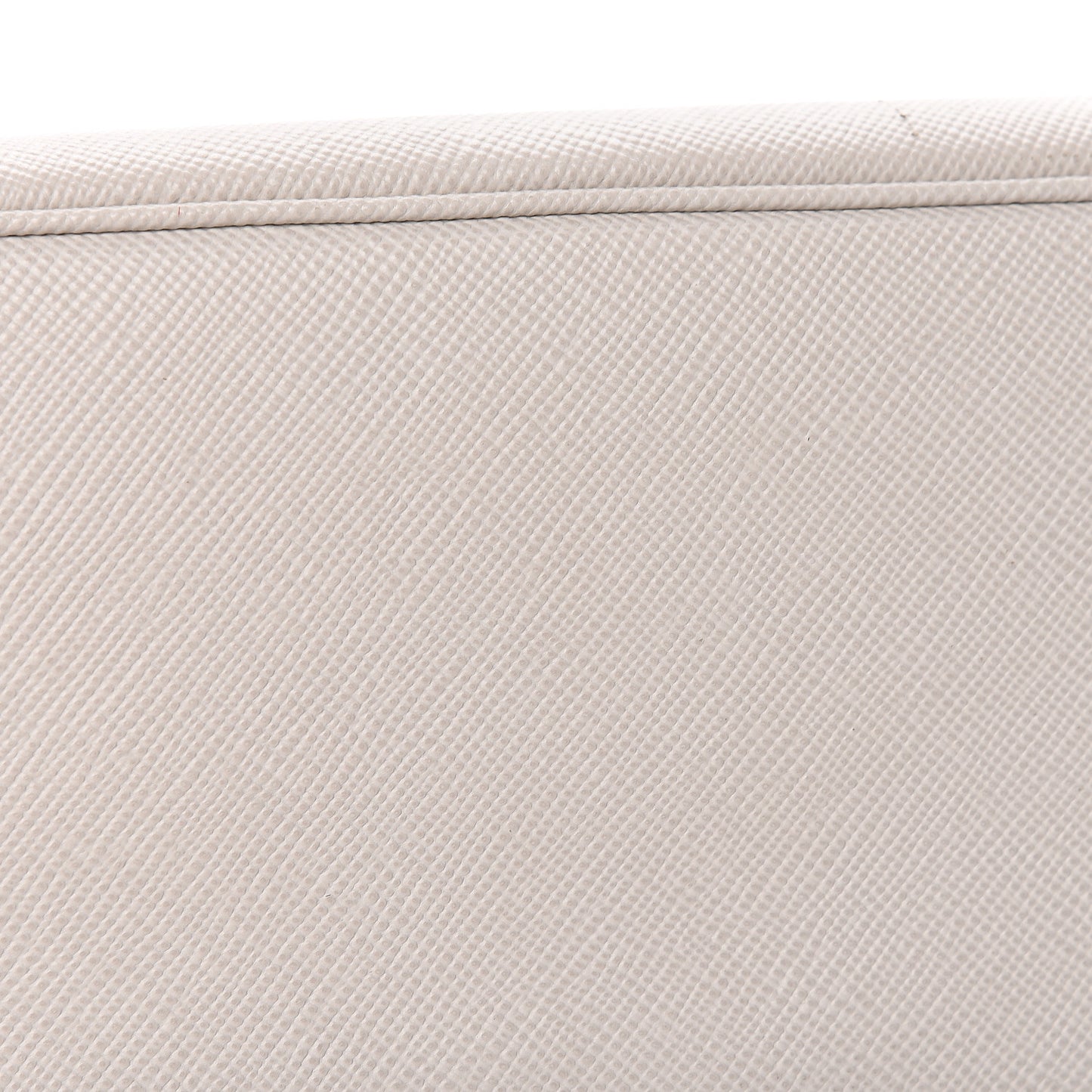 Saffiano Cuir Small Bi-Color Double Bag Talco Caramel