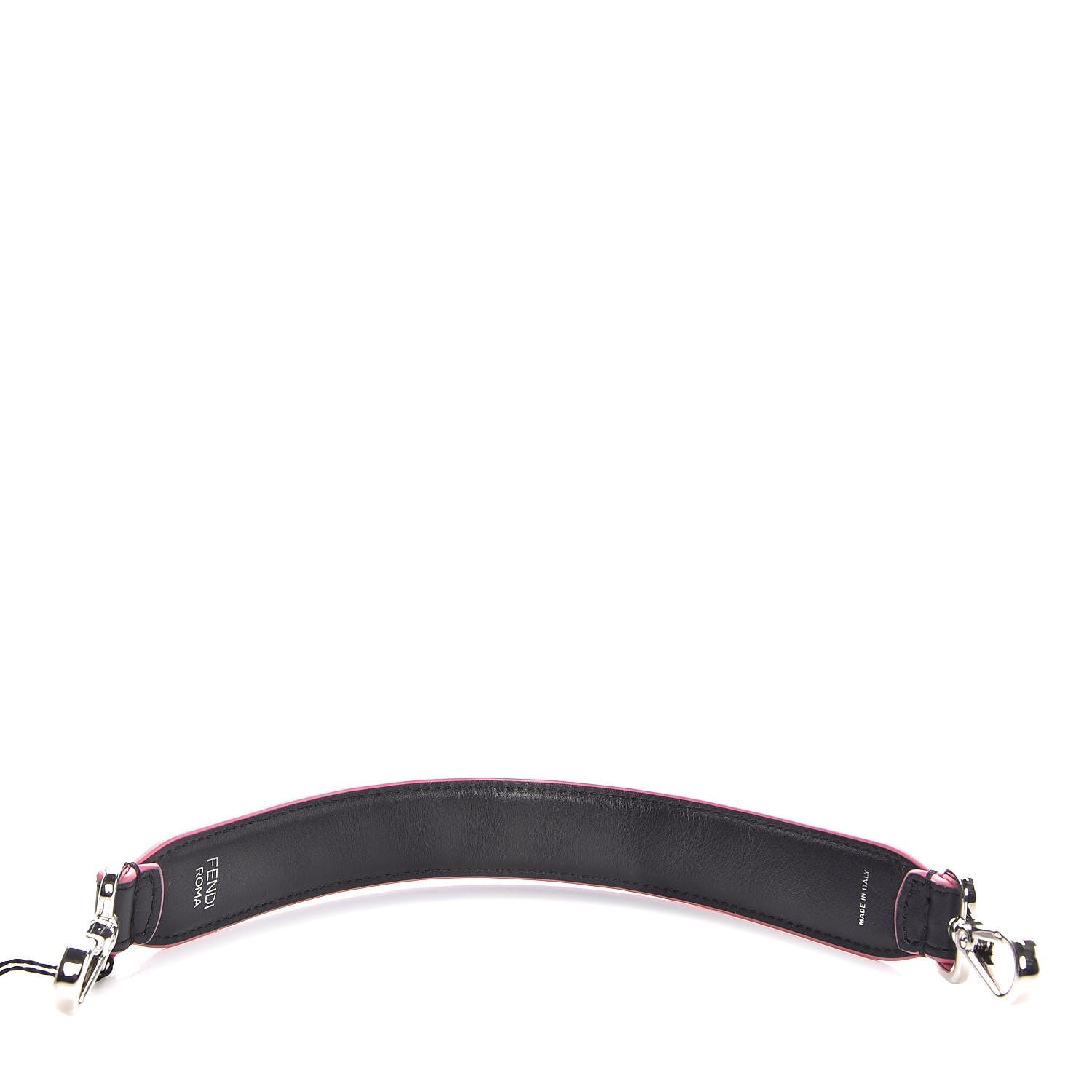 Fendi Vitello Dolce Plexiglass Studded Mini Strap You Black Multicolor 2 of 5