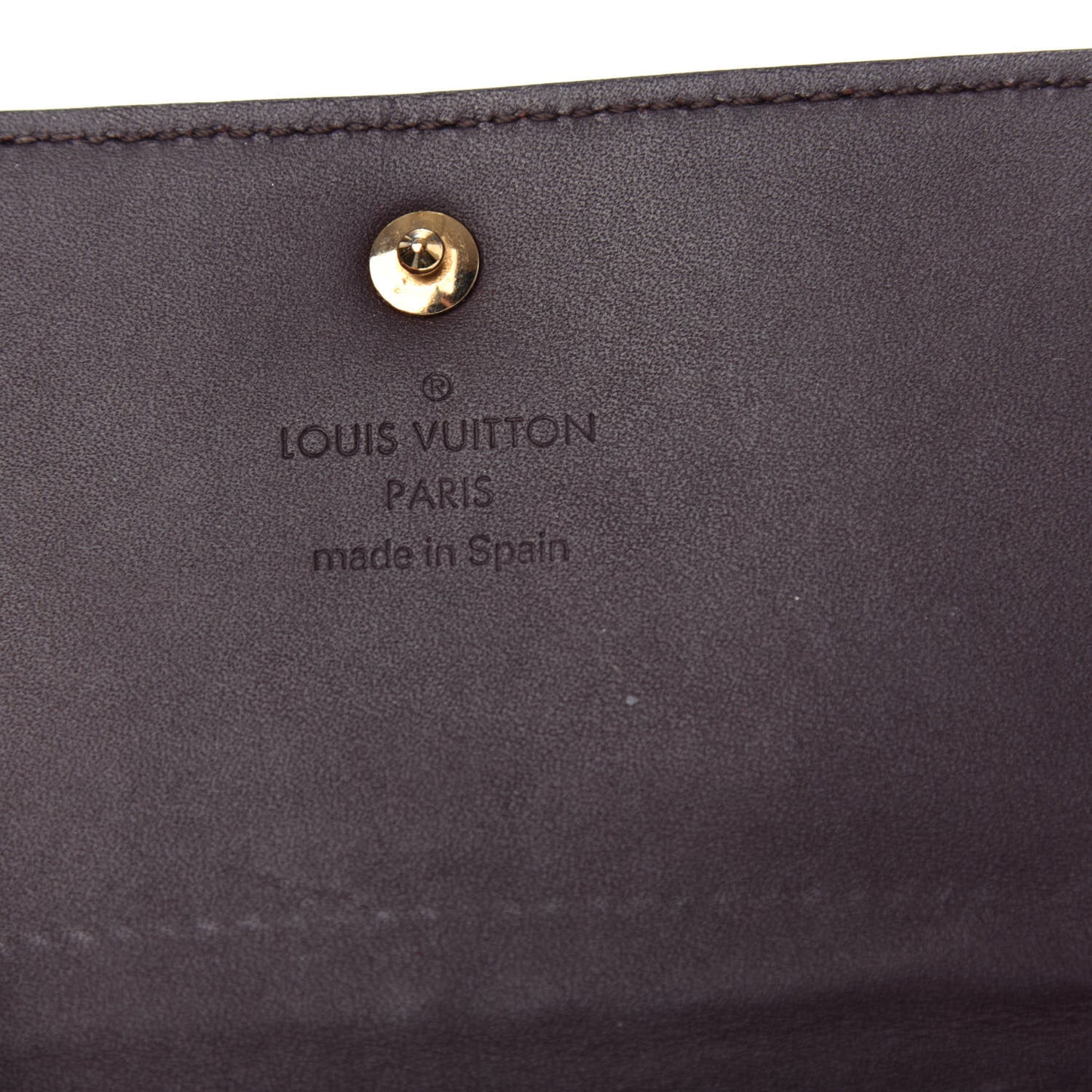 Vernis Business Card Holder Amarante