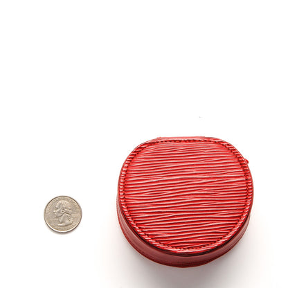 Louis Vuitton Epi Ecrin Bijoux 8cm Jewelry Box Red 4 of 6