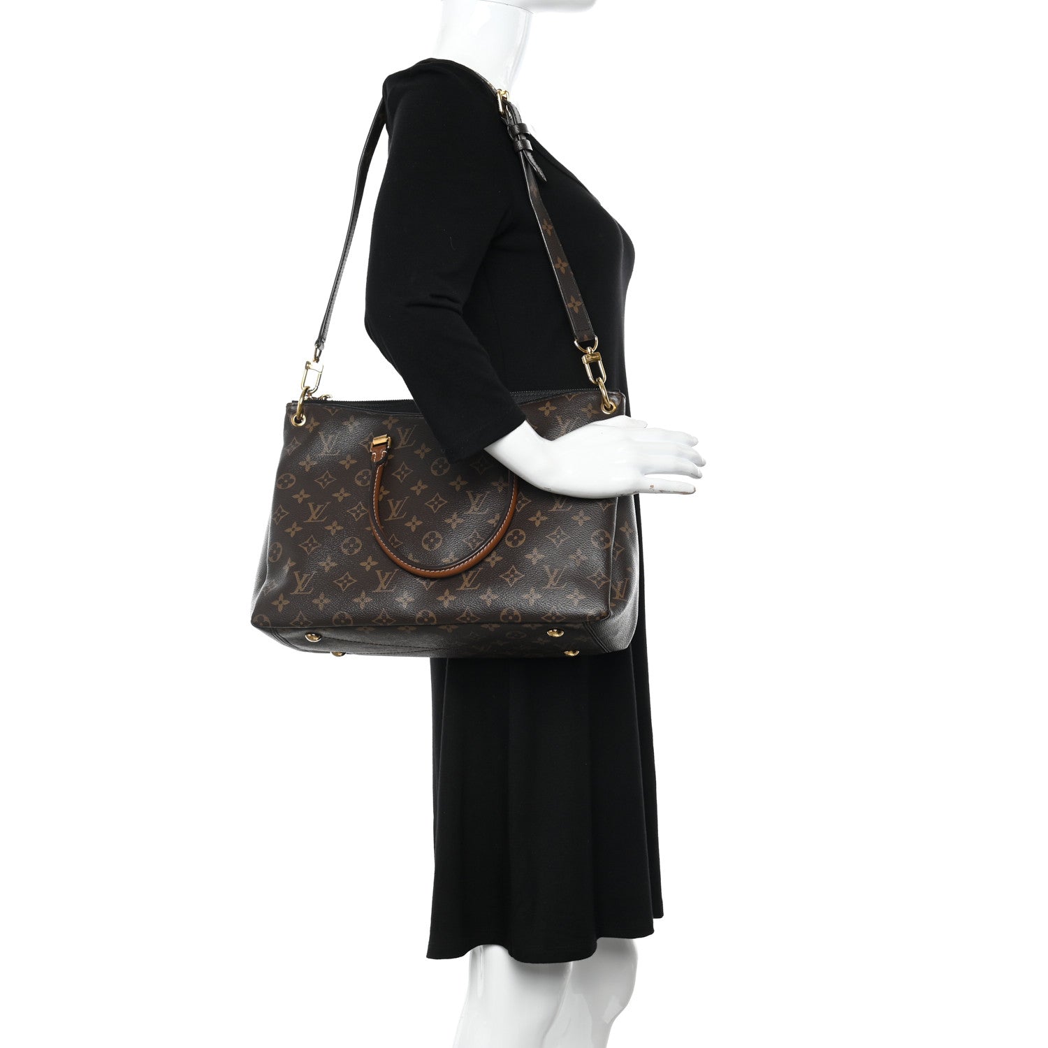 Louis Vuitton Monogram Pallas Black 2 of 9