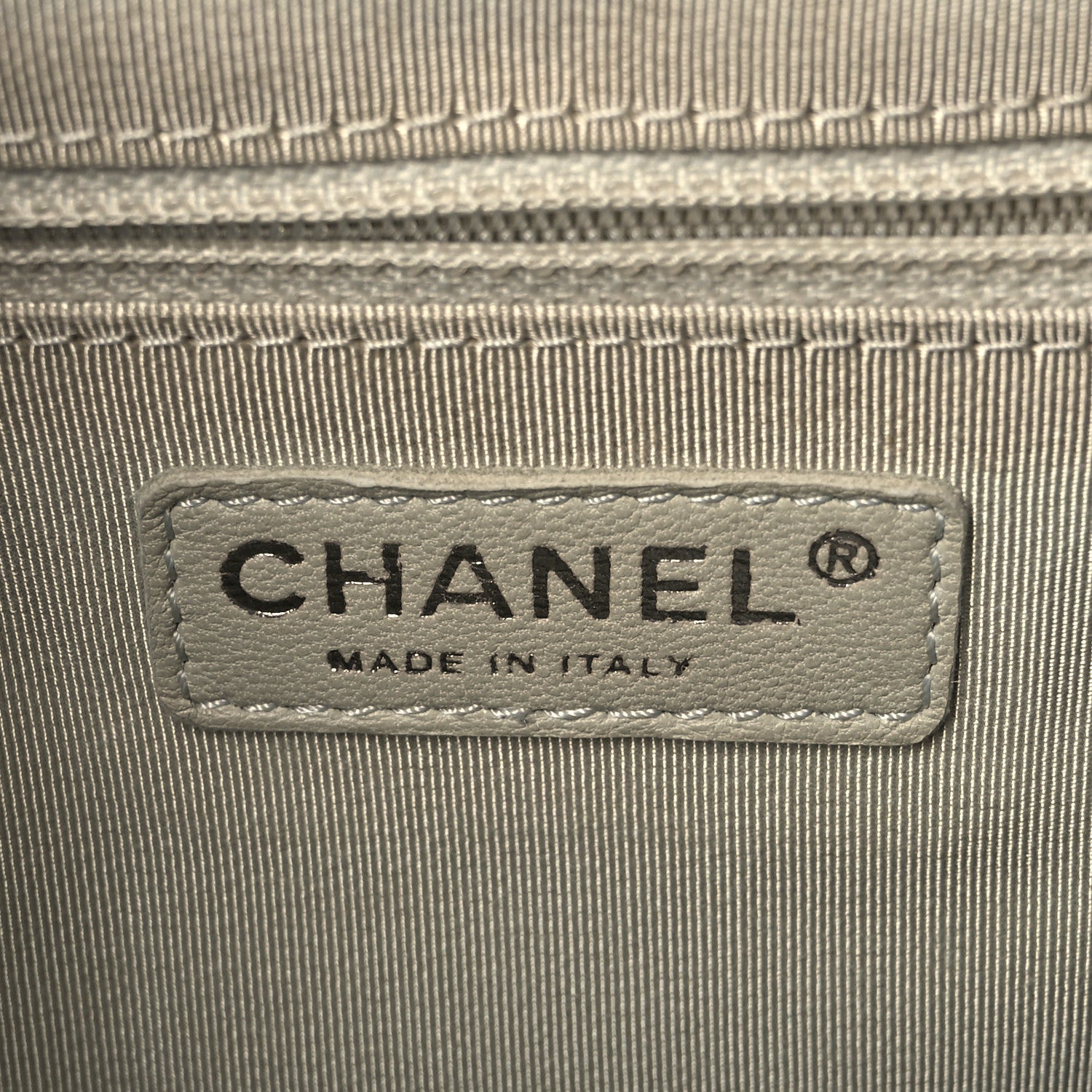Chanel Washed Lambskin Quilted Medium Chain Around Flap Blue 6 of 9