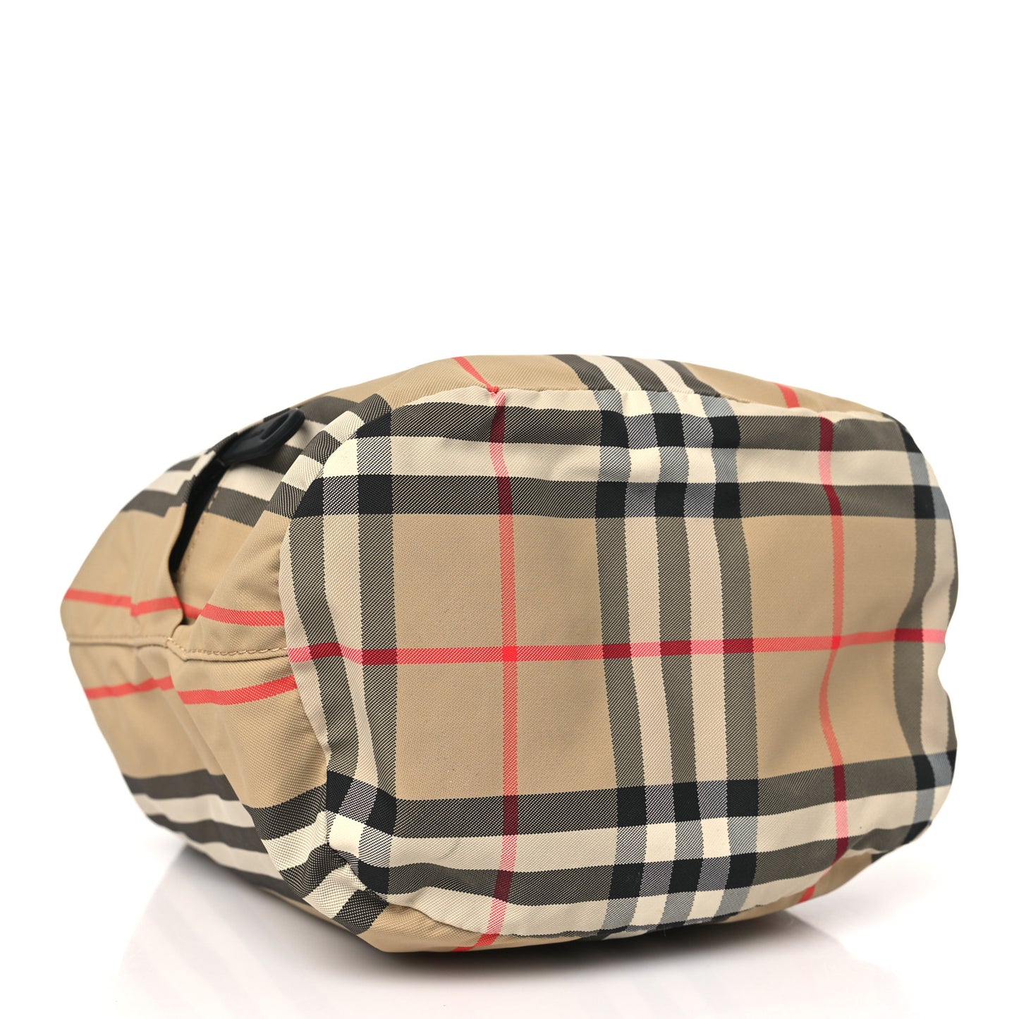 Econyl Icon Stripe Phoebe Drawcord Pouch Archive Beige