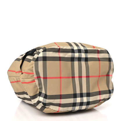 Burberry Econyl Icon Stripe Phoebe Drawcord Pouch Archive Beige 4 of 8