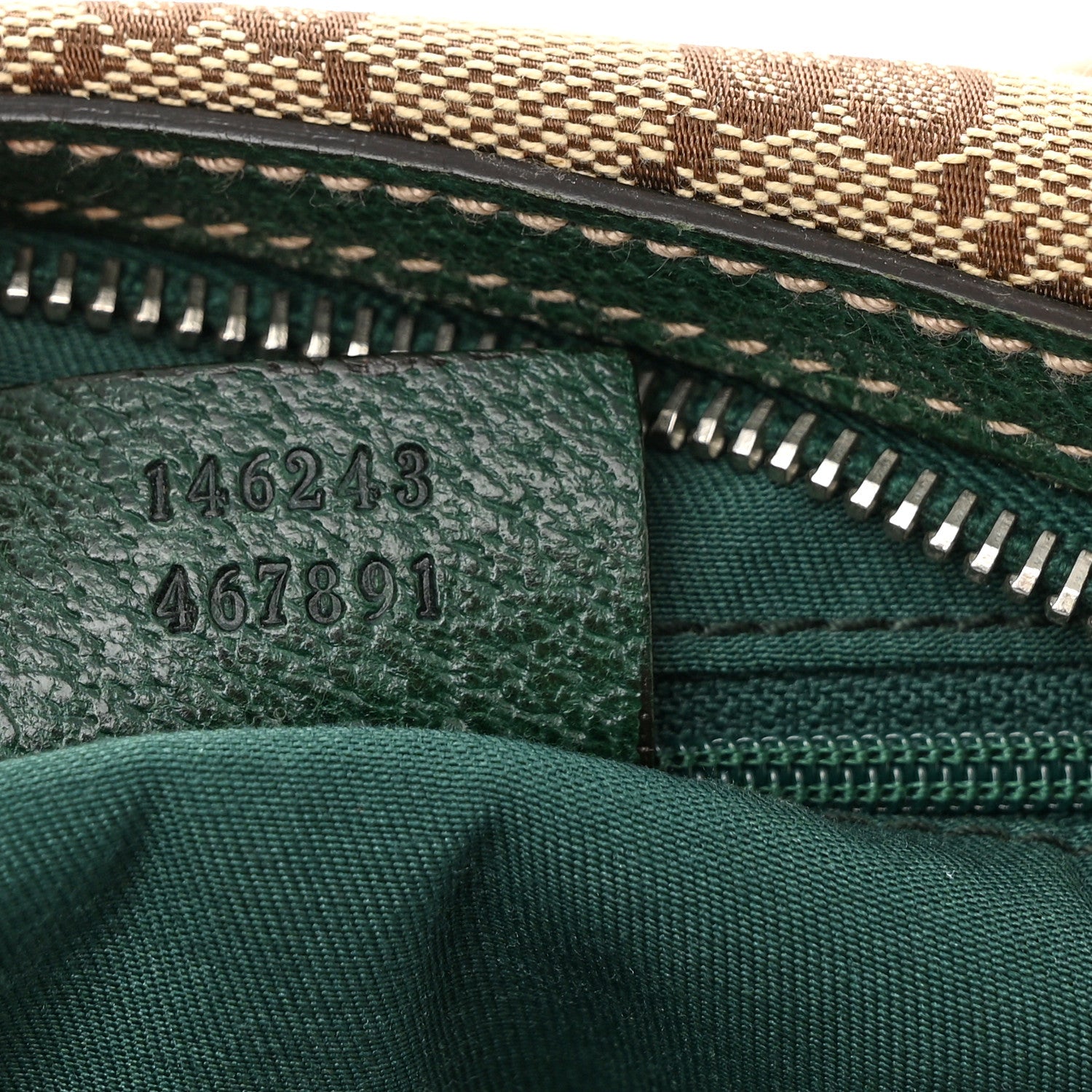 Gucci Monogram Medium Pop Hobo Green 6 of 9