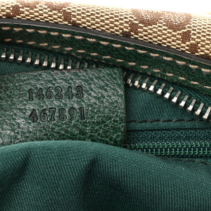Gucci Monogram Medium Pop Hobo Green 6 of 9