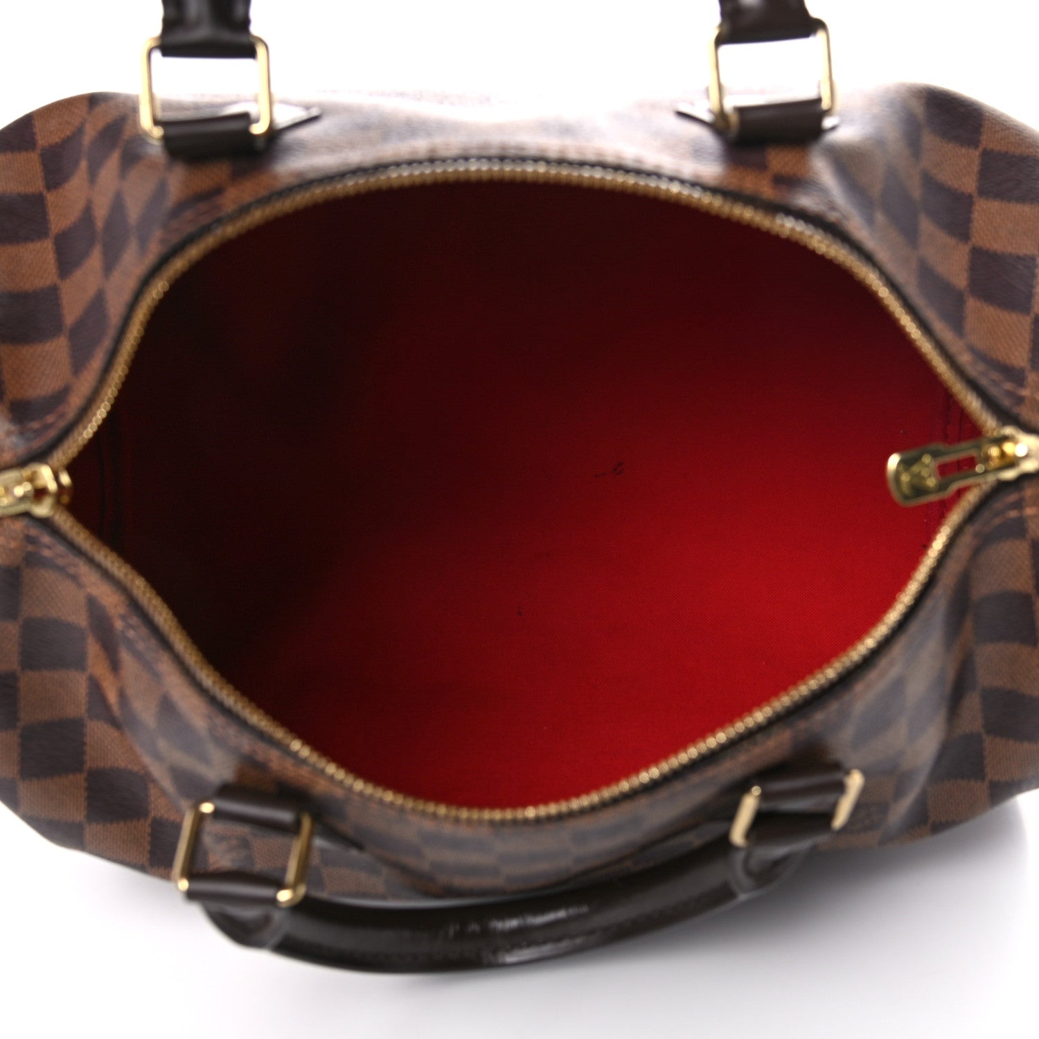 Louis Vuitton Damier Ebene Speedy Bandouliere 30 5 of 17