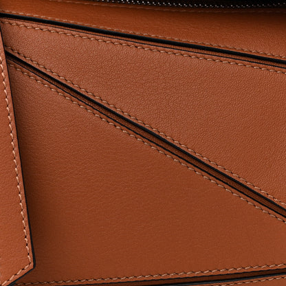 Loewe Calfskin Mini Puzzle Bag Tan 8 of 11