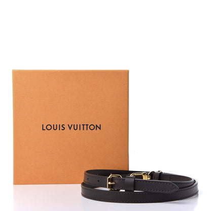 Louis Vuitton Calfskin 16mm Adjustable Shoulder Strap Brown 5 of 5