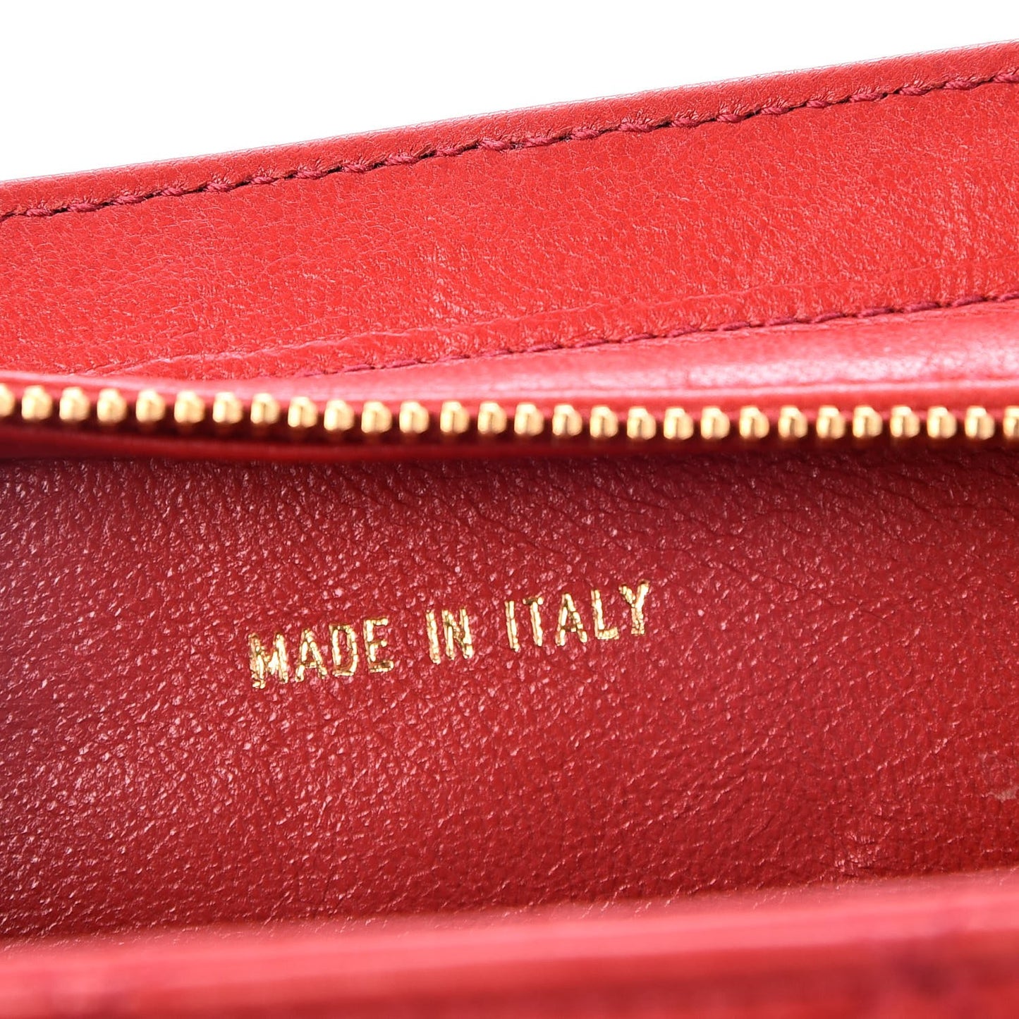Lambskin Quilted Small Shoulder Bag Red
