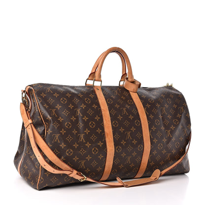 Louis Vuitton Monogram Keepall Bandouliere 55 3 of 18