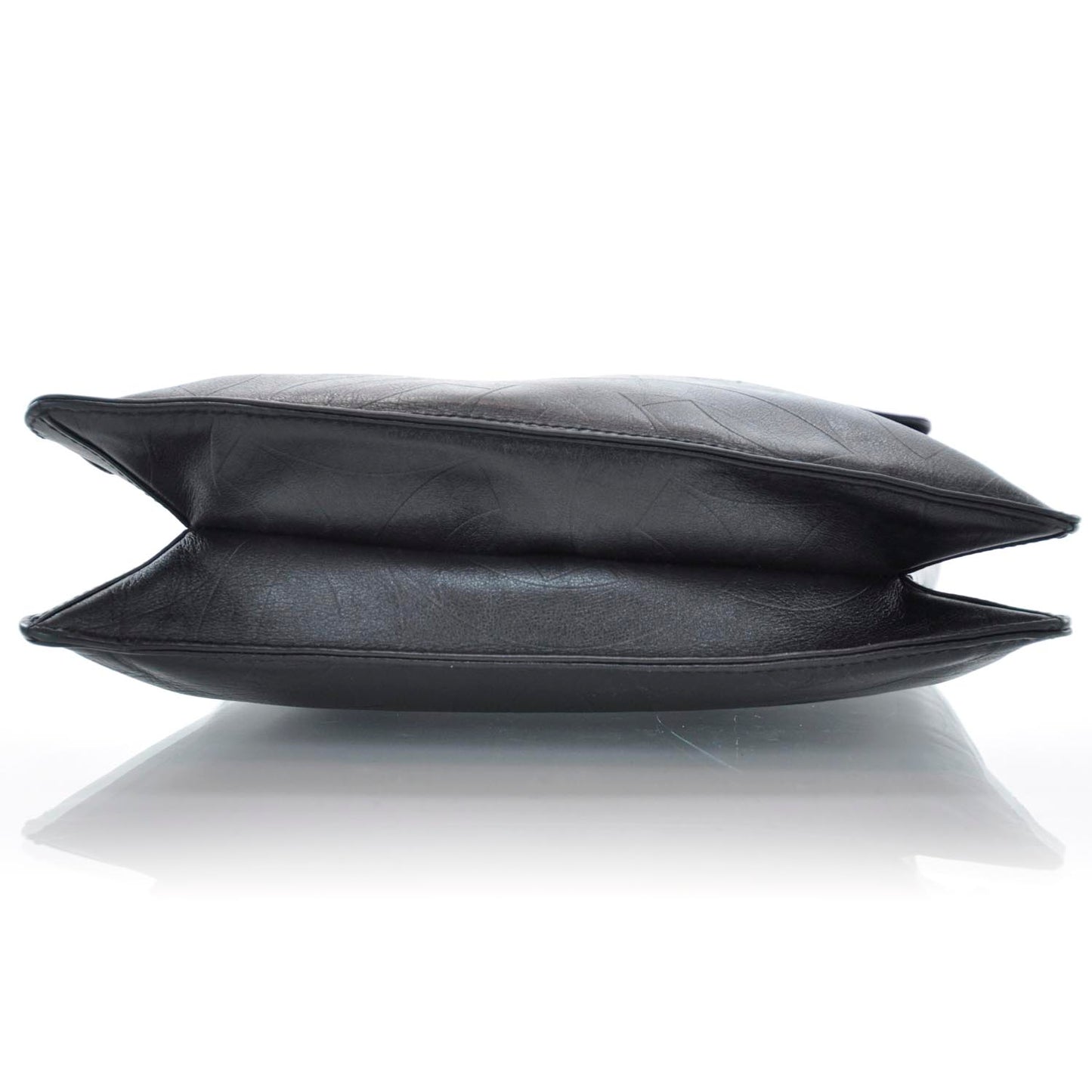 Lambskin CC Messenger Black