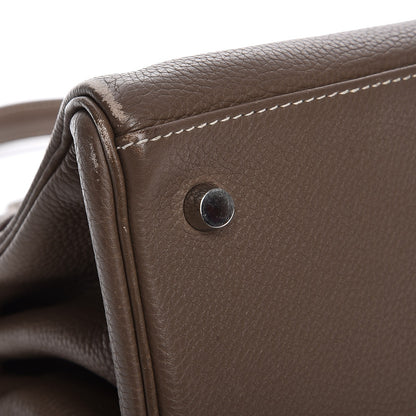 Hermes Togo Shoulder Kelly 40 Etoupe 24 of 32