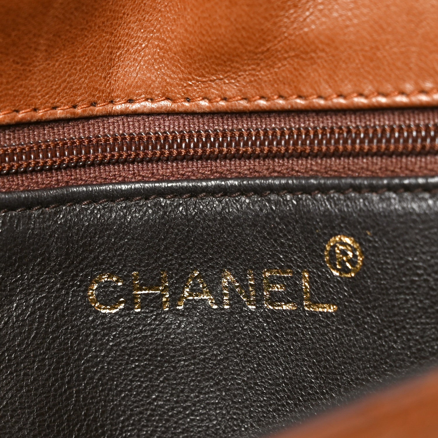 Chanel Lambskin Quilted CC Tassel Shoulder Bag Brown 6 of 10