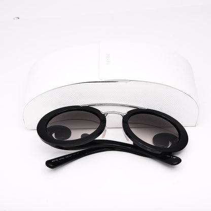 Prada Baroque Sunglasses SPR 13S Black 7 of 7