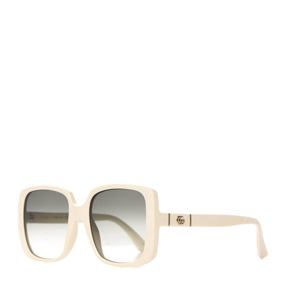 Gucci Acetate Square Frame GG0632S Sunglasses White 1 of 10