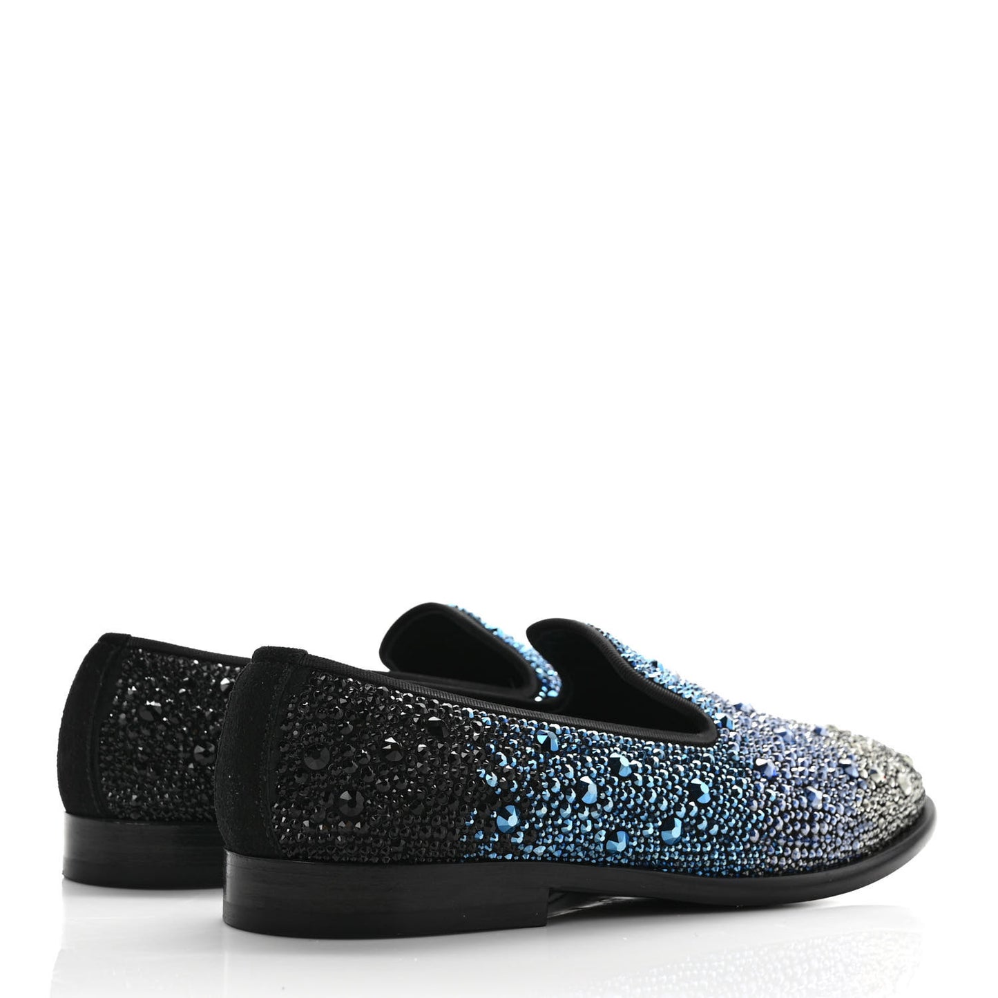Crystal Marlo Loafers 37 Black Multicolor