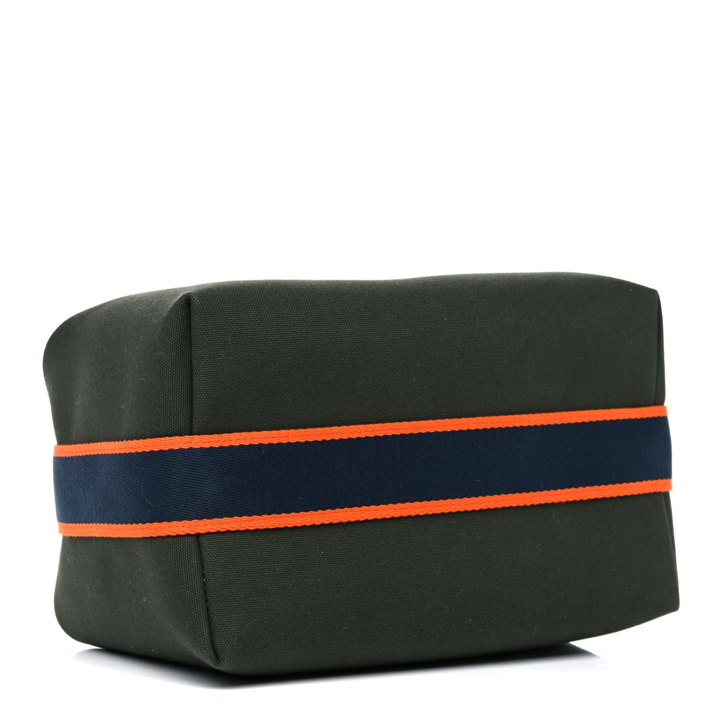 Canvas Large Bride-A-Brac Pouch Vert Foret