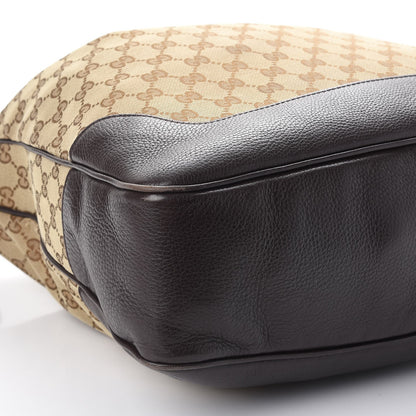 Gucci Monogram Medium Diana Bamboo Shoulder Bag Dark Brown 9 of 10