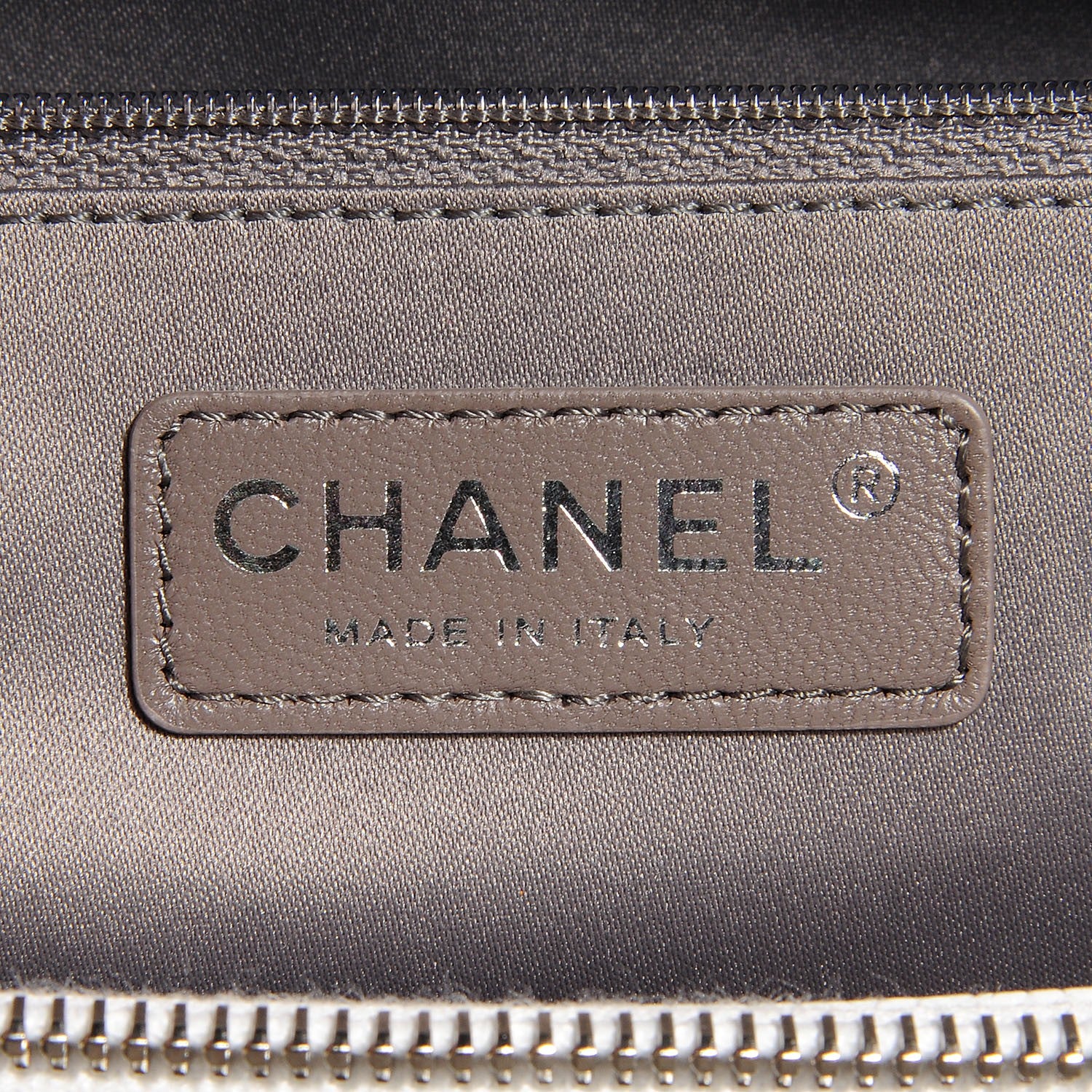 Chanel Caviar Quilted Grand Shopping Tote GST White 6 of 7