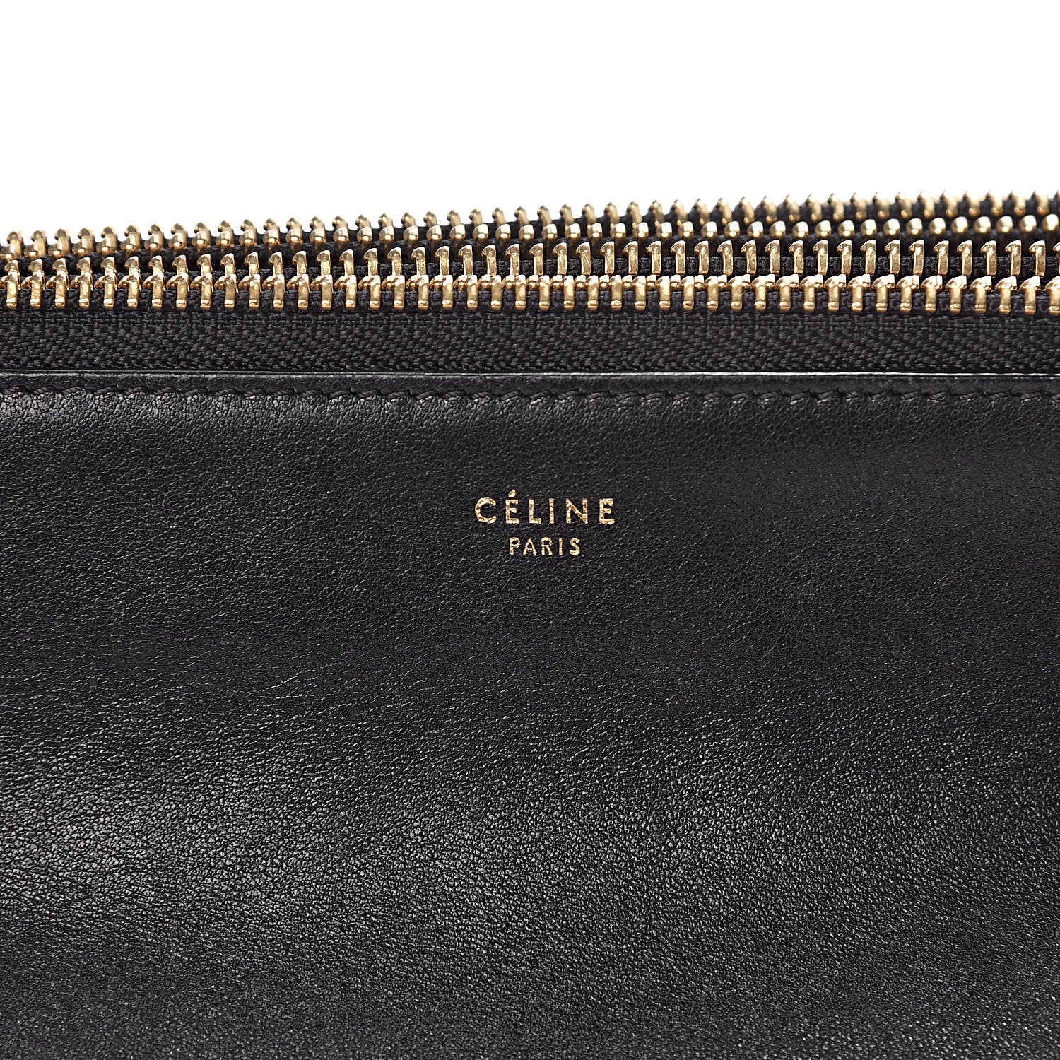 Celine Lambskin Small Trio Crossbody Bag Black 11 of 12
