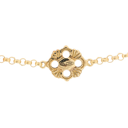 Buccellati 18K Yellow Gold Mother of Pearl Small Opera Tulle Pendant Necklace 4 of 7