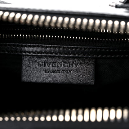 Givenchy Calfskin Crocodile Embossed Small Antigona Black 6 of 12