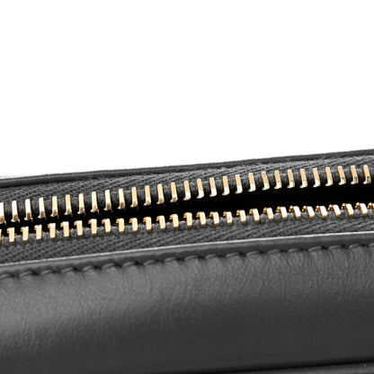 Saint Laurent Calfskin Matelasse Monogram Lou Camera Bag Storm 11 of 12