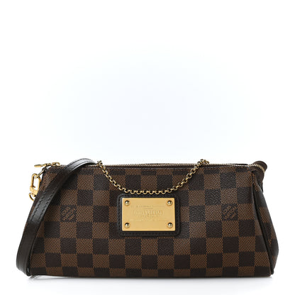 Louis Vuitton Damier Ebene Eva Clutch 1 of 8