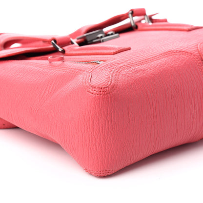 3.1 Phillip Lim Textured Calfskin Medium Pashli Satchel Raspberry 8 of 9