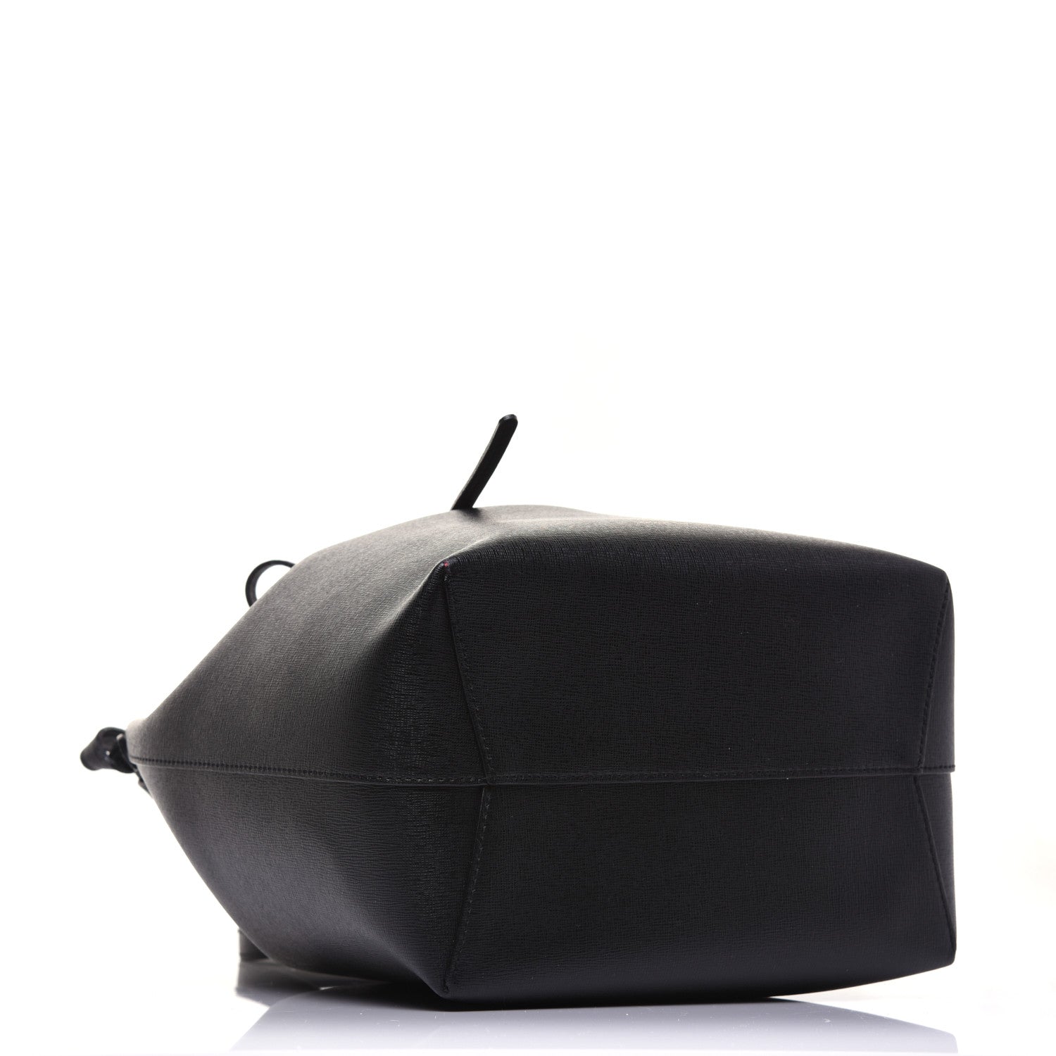 Mansur Gavriel Saffiano Bucket Bag Black Flamma 5 of 20