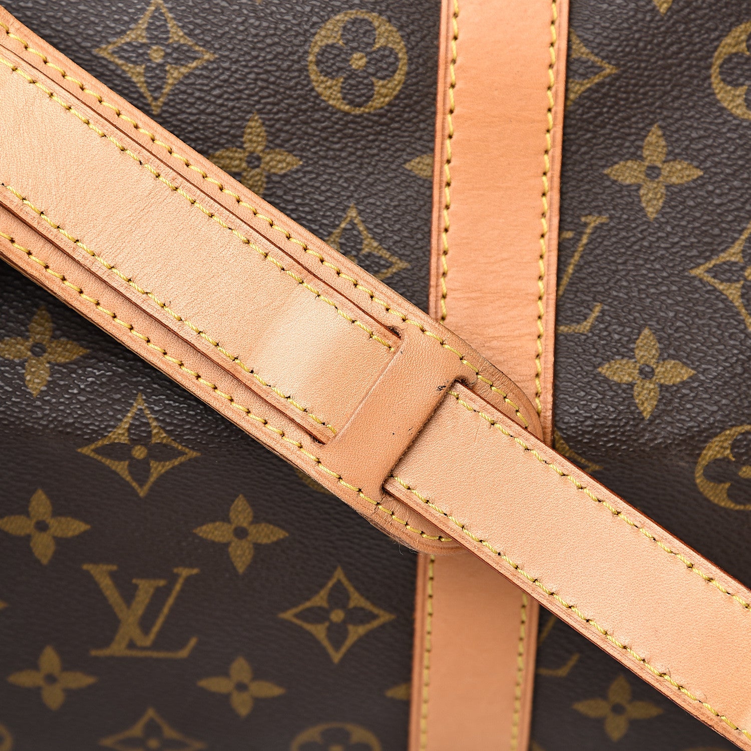 Louis Vuitton Monogram Keepall Bandouliere 55 7 of 19