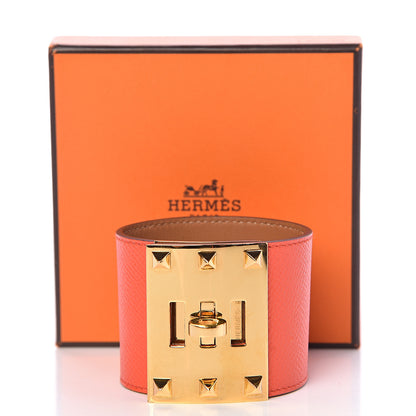 Hermes Epsom Extreme Kelly Bracelet S Orange Poppy 6 of 6