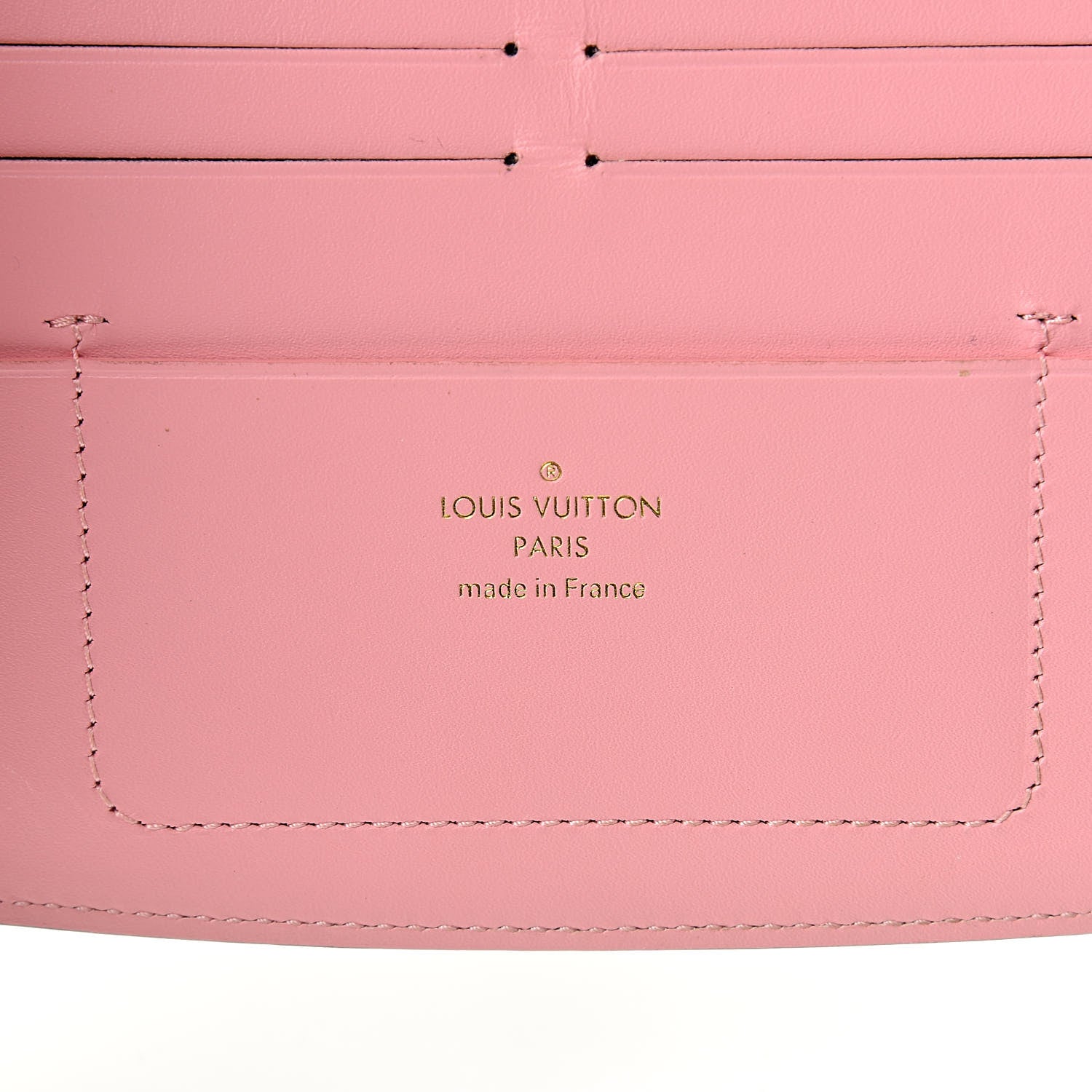 Louis Vuitton Calfskin City Steamer Wallet Kaki White 6 of 9