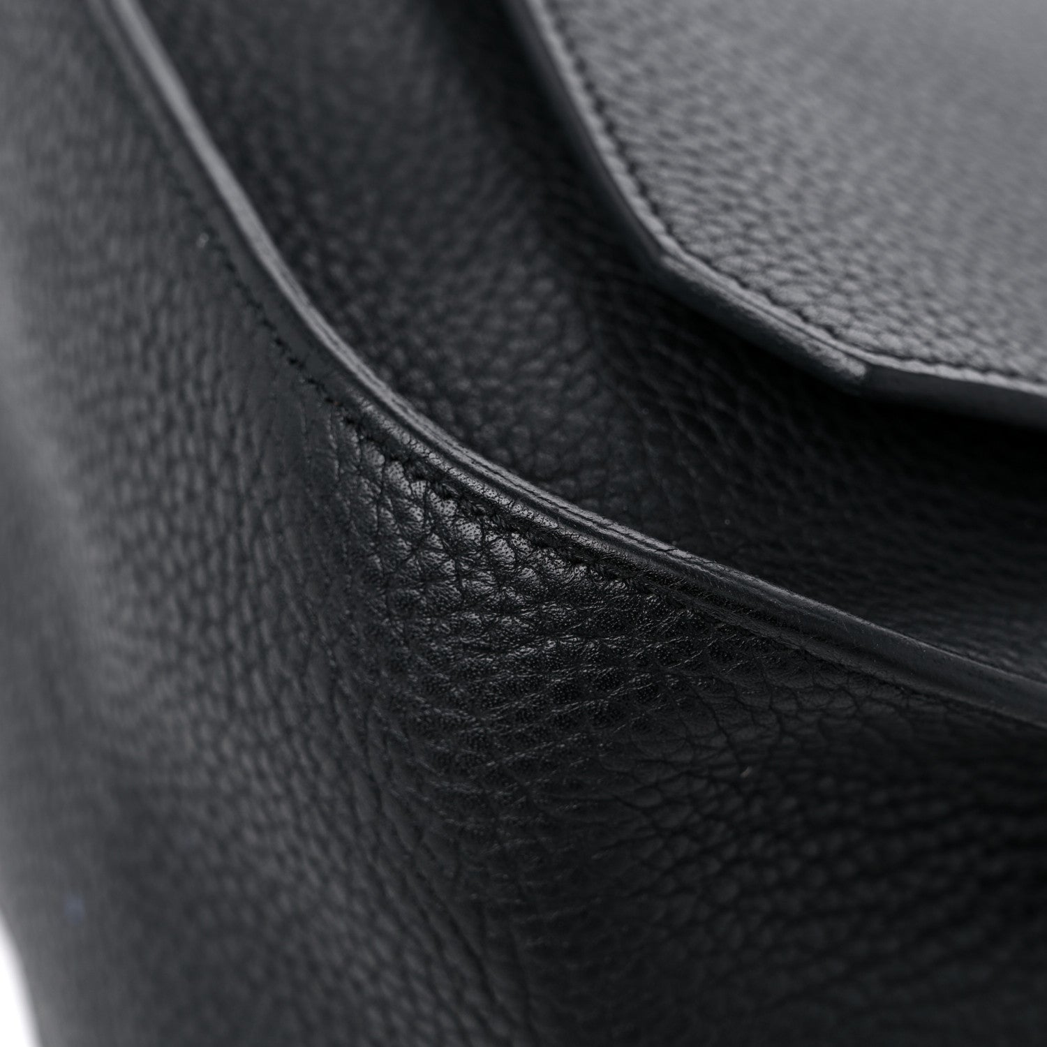 Hermes Taurillon Clemence Jypsiere 28 Black 9 of 18
