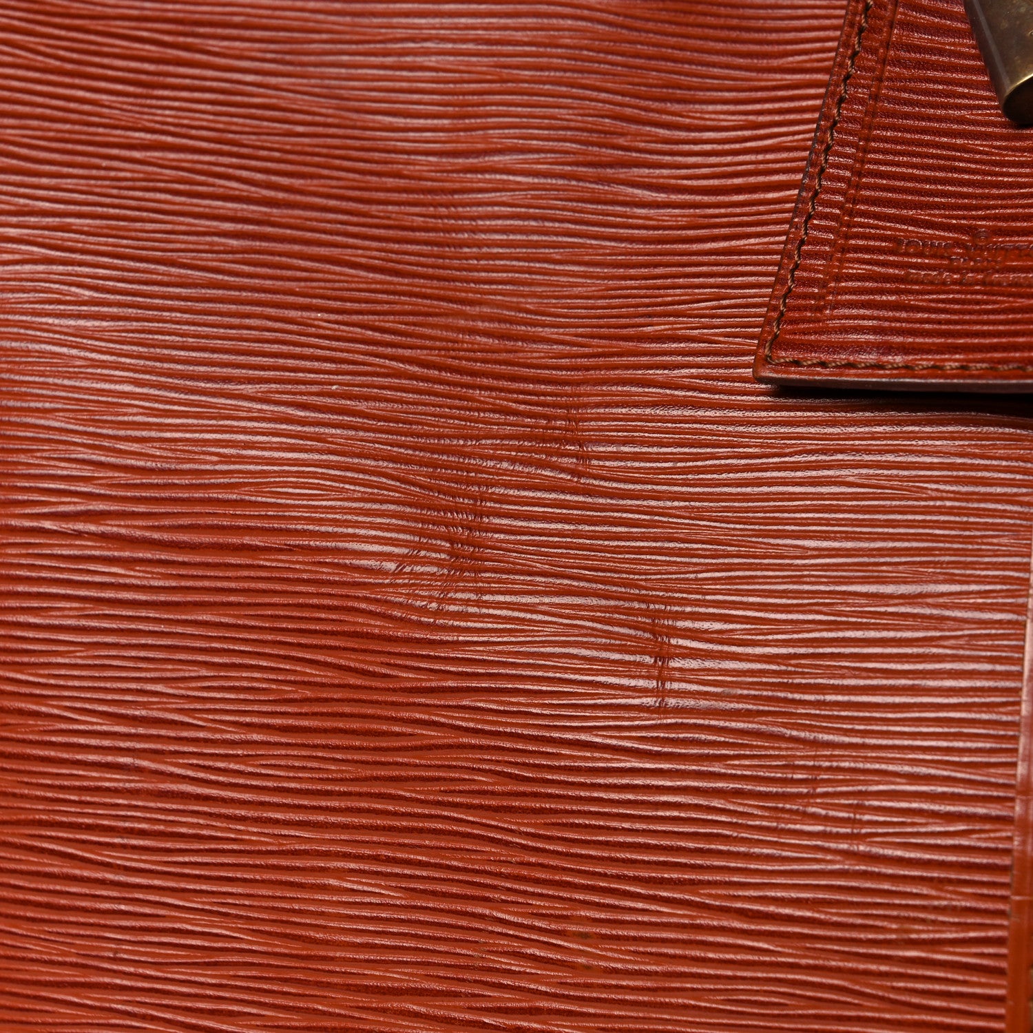 Louis Vuitton Epi Keepall 60 Kenyan Fawn 17 of 35